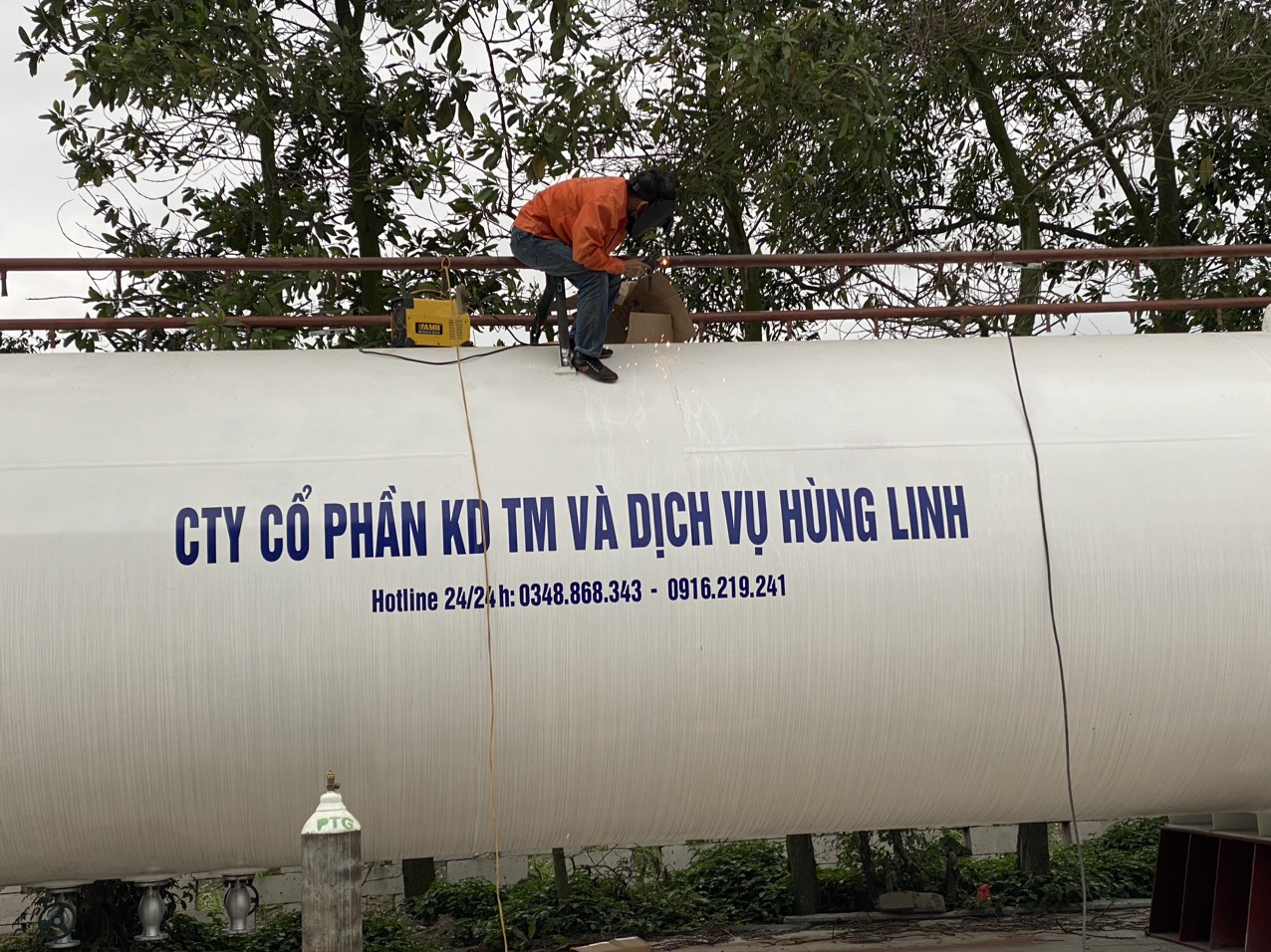 Cung Cấp Khí Gas Dùng Trong Công Nghiệp tại Bắc Ninh